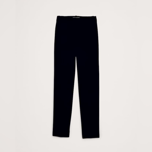 NWzt Banana Republic High Rise Slim Italian Wool Ankle Navy Pant Size 0. - Picture 4 of 7